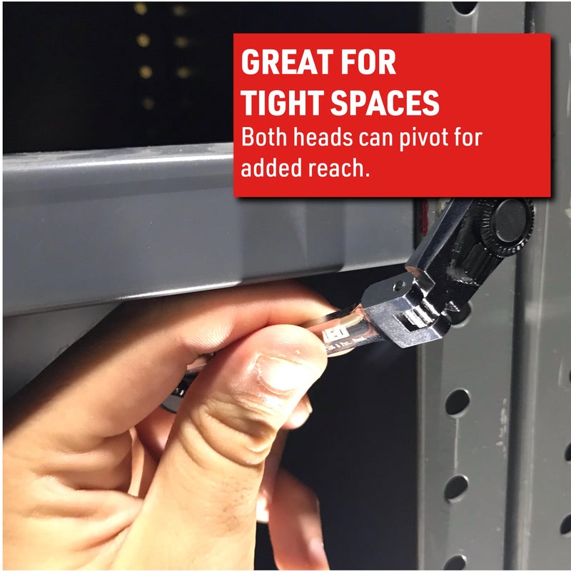 E-Z Red EZRED 4S04 Micro Combo Dual Ratchet Socket with 1/4" Square Drive & Magnetic Bit Drive - Image 5